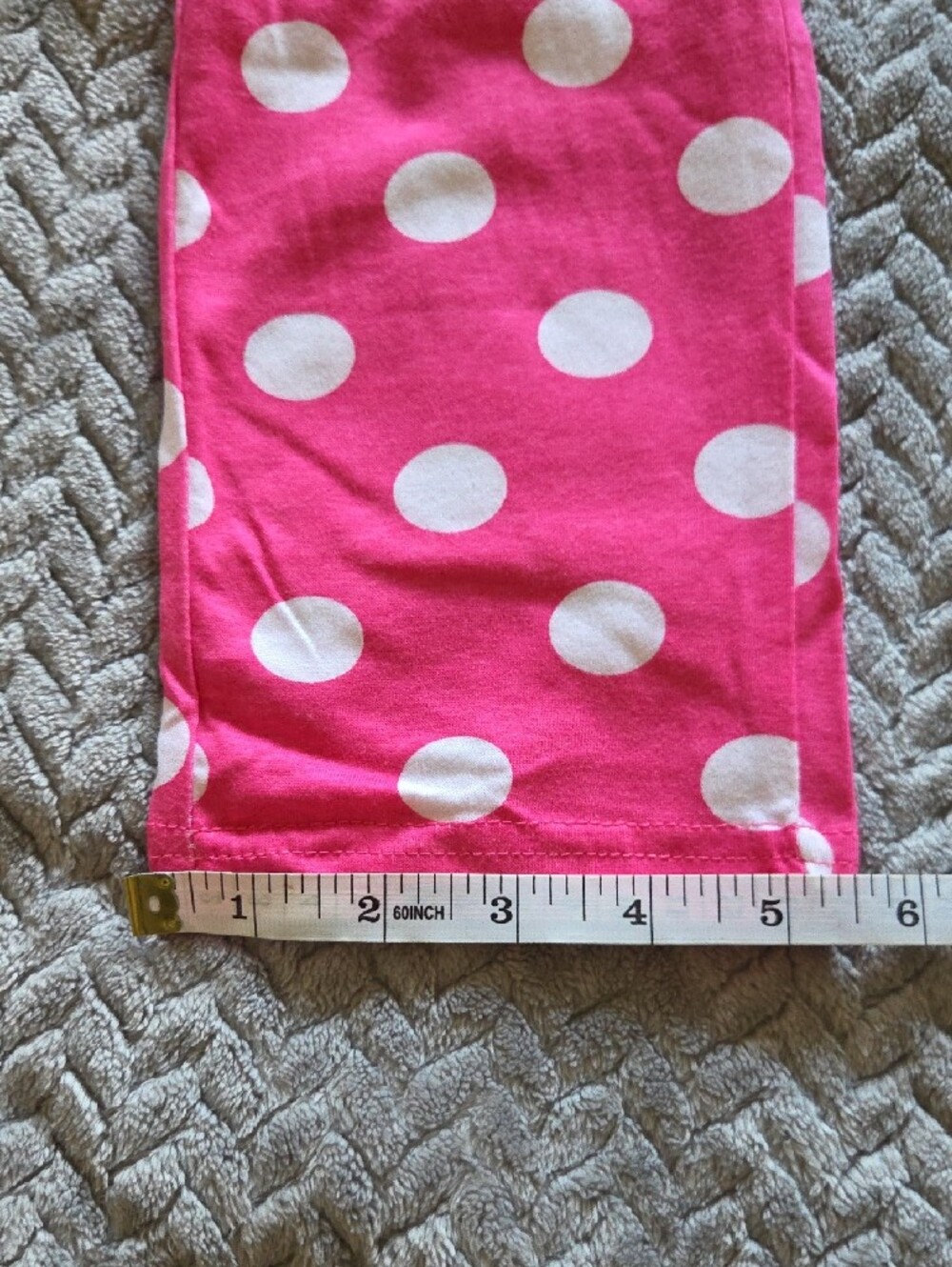 Womens Black & Pink Minnie Mouse Polka Dot Pajama Set - NWOT, sz M - Picture 12 of 13